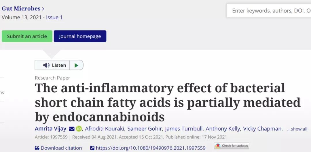 運(yùn)動(dòng)還能抗炎！內(nèi)源性大麻素介導(dǎo)腸道產(chǎn)生抗炎物質(zhì) 減少炎癥