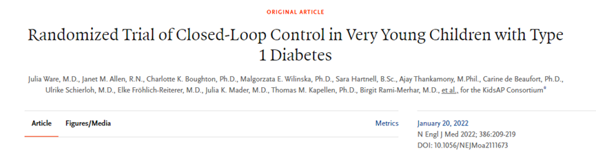 ?糖尿病治療新突破！人工胰腺可改善兒童血糖水平