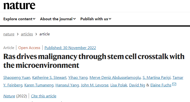 突變的基因會(huì)引發(fā)惡性干細(xì)胞與其周?chē)M織之間日益偏離的錯(cuò)誤溝通反饋循環(huán)