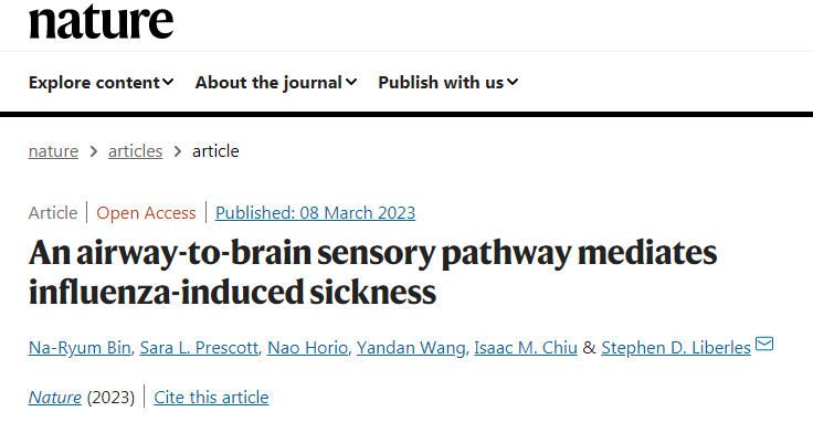 新研究闡明了大腦是如何意識到體內(nèi)有感染的 新研究闡明了大腦是如何意識到體內(nèi)有感染的