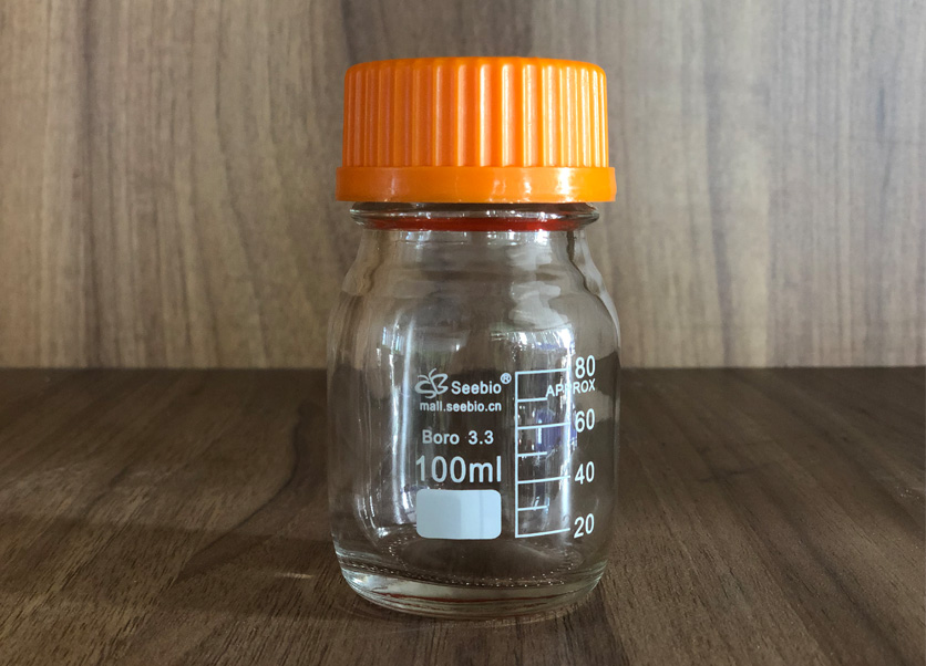 試劑瓶,黃蓋,容積100mL